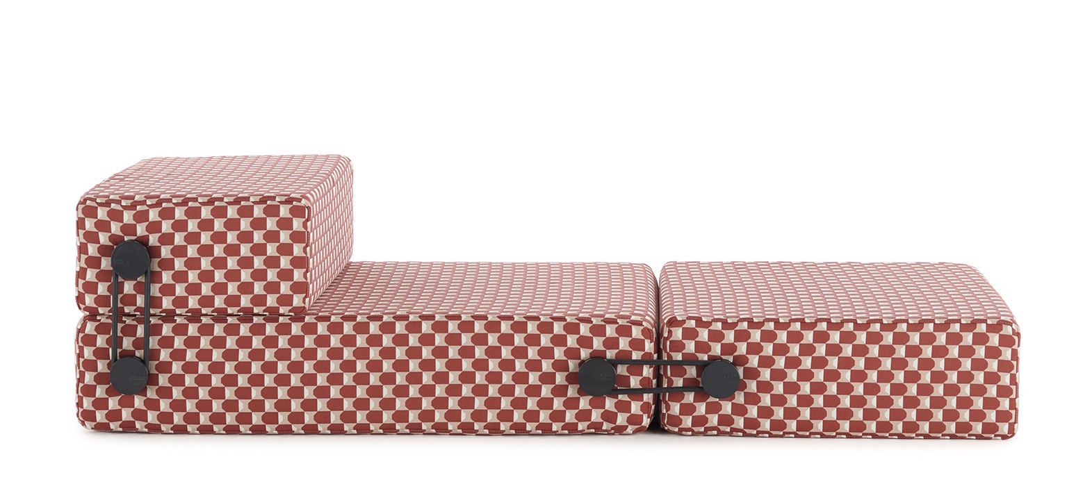Trix Outdoor Chaise Longue / Liege / Sofa Obi Check Kartell